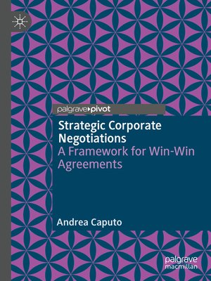 cover image of Strategic Corporate Negotiations